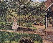 Camille Pissarro corner of the garden Germany oil painting artist